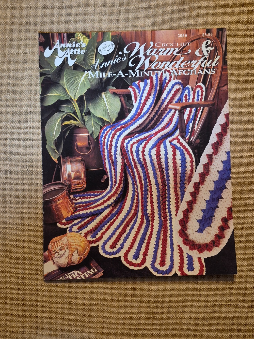 Vintage 1990's Lot Of 4 Mile-A-Minute Crochet Pattern Books - Picture 5 of 14
